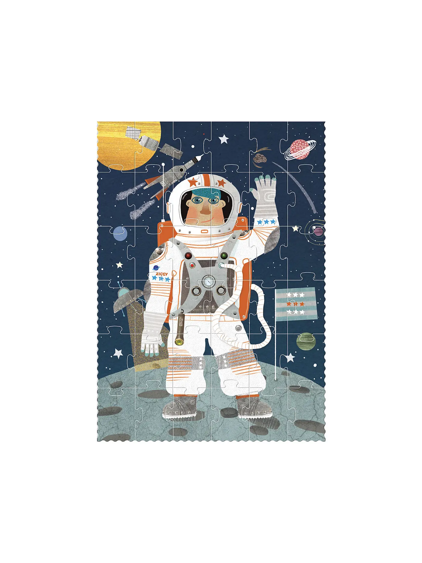 LONDJI | Pocket Puzzle ASTRONAUT 36 Teile | 